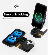 Aulumu M01 4-in-1 Wireless Charging Station - Bear Hugs