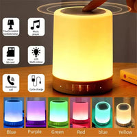 AuraWave Touch Control Bluetooth Speaker Lamp - Bear Hugs