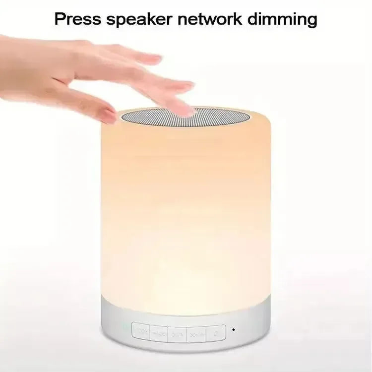AuraWave Touch Control Bluetooth Speaker Lamp - Bear Hugs