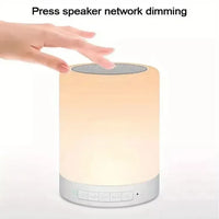 AuraWave Touch Control Bluetooth Speaker Lamp - Bear Hugs