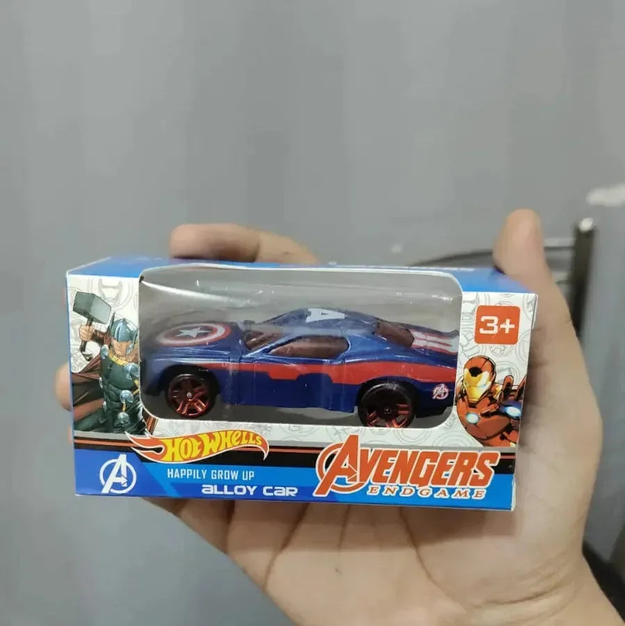 Blue Avengers Hot Hero Wheels Cars