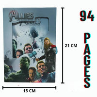 Avengers HQ A5 Diary With Lock - Bear Hugs