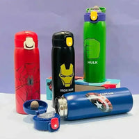 Avengers Theme Stainless Steel Bottle (500 ml) - Bear Hugs