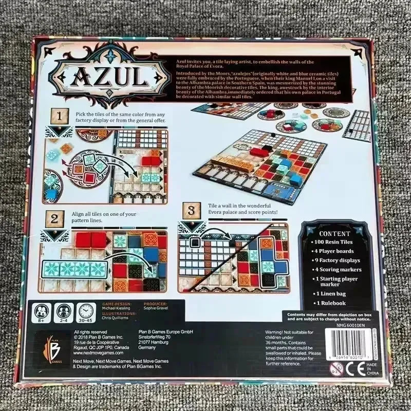Azul Board Game - Bear Hugs