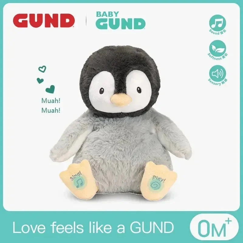 Baby GUND Kissy the Penguin Plushie - Bear Hugs