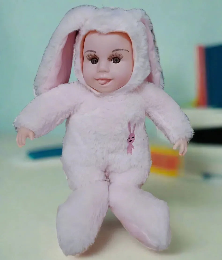 Baby Rabbit Silicon Handmade Doll (40 cm) - Bear Hugs