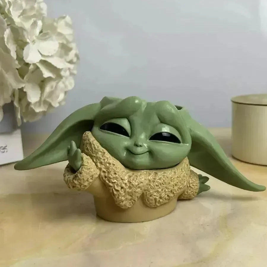 Baby Yoda Planter And Pen Stand - Bear Hugs