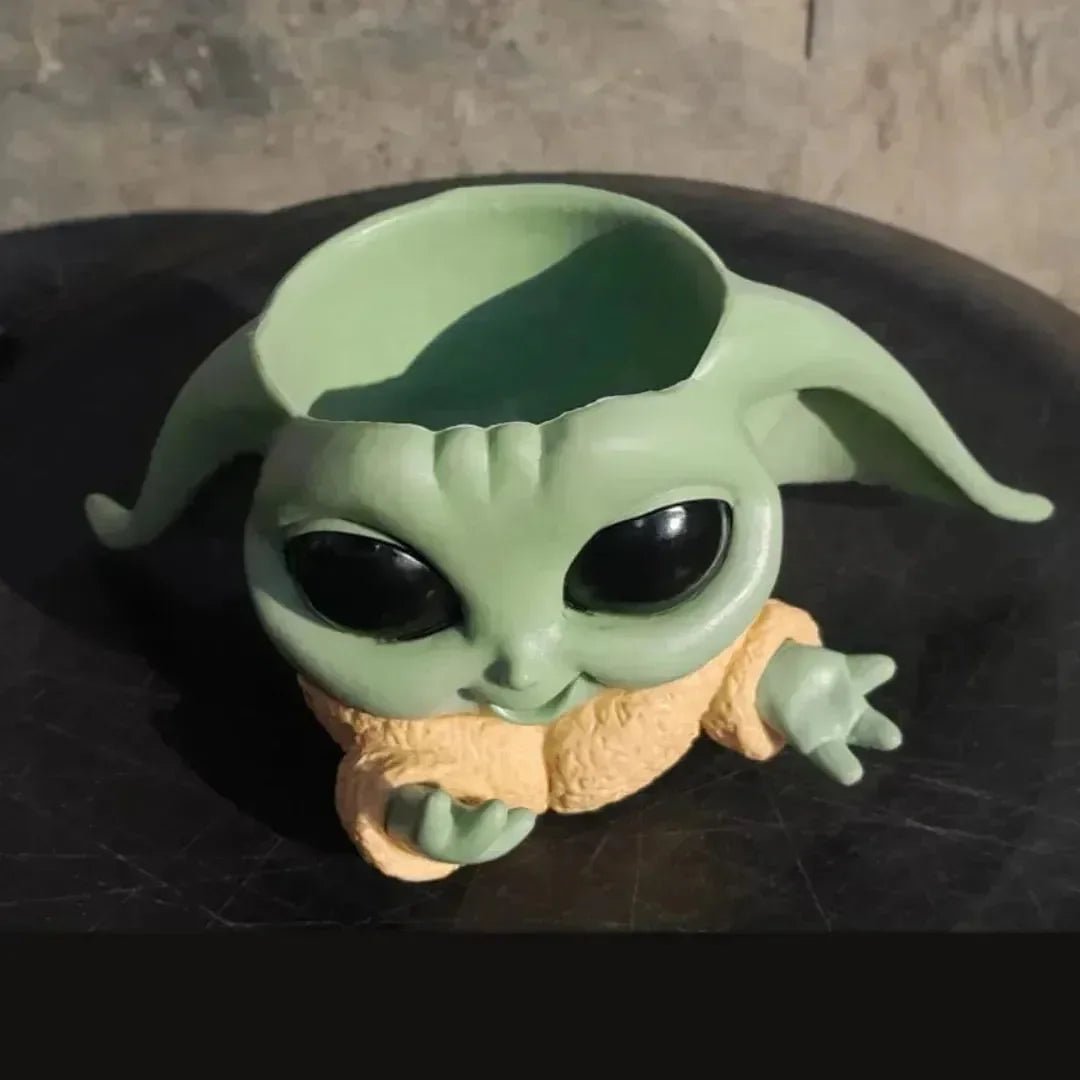 Baby Yoda Planter And Pen Stand - Bear Hugs