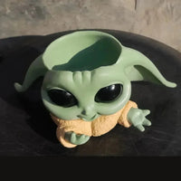 Baby Yoda Planter And Pen Stand - Bear Hugs