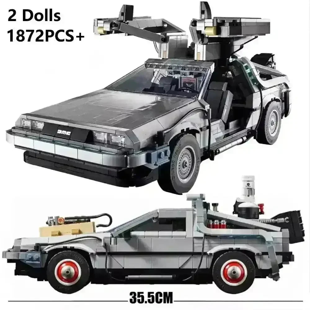Back to the Future Car Building Block Set - Bear Hugs