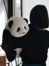 Bamboo Buddy Realistic Panda Plushie (38 cm) - Bear Hugs