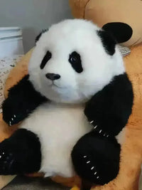 Bamboo Buddy Realistic Panda Plushie (38 cm) - Bear Hugs