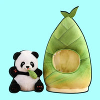 Bamboo Hideaway Panda Plushie - Bear Hugs