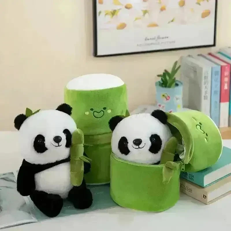Bamboo Hideout Plush Panda - Bear Hugs