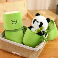 Bamboo Hideout Plush Panda - Bear Hugs