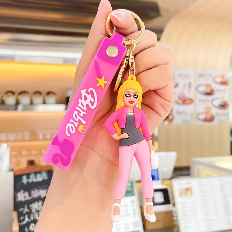 Barbie Character 3D Keychain - Bear Hugs