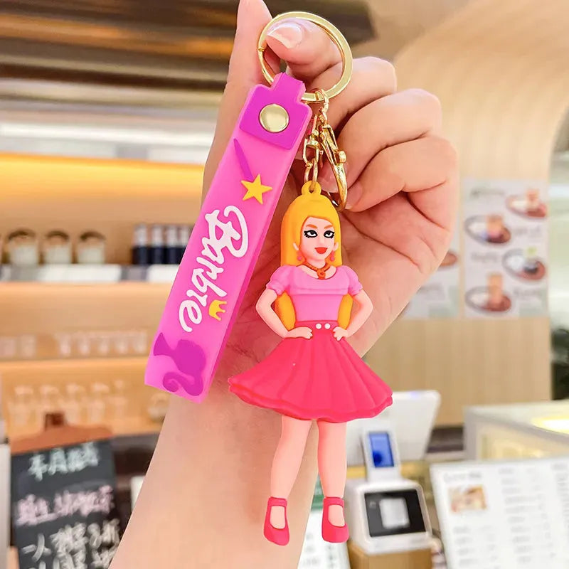 Barbie Character 3D Keychain - Bear Hugs