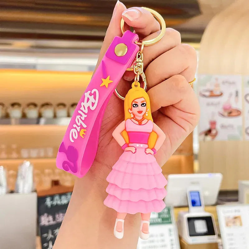 Barbie Character 3D Keychain - Bear Hugs