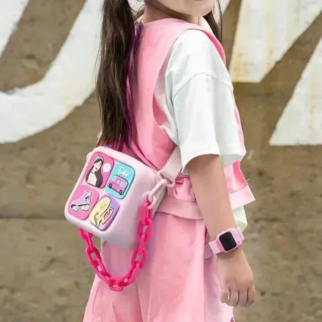 Barbie Chic Silicon Crossbody Bag - Bear Hugs