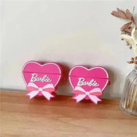 Barbie Pink Heart Case (For Airpods) - Bear Hugs