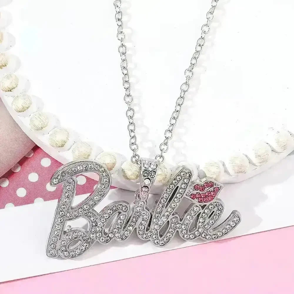 Barbie Sparkling Pendant Necklace - Bear Hugs