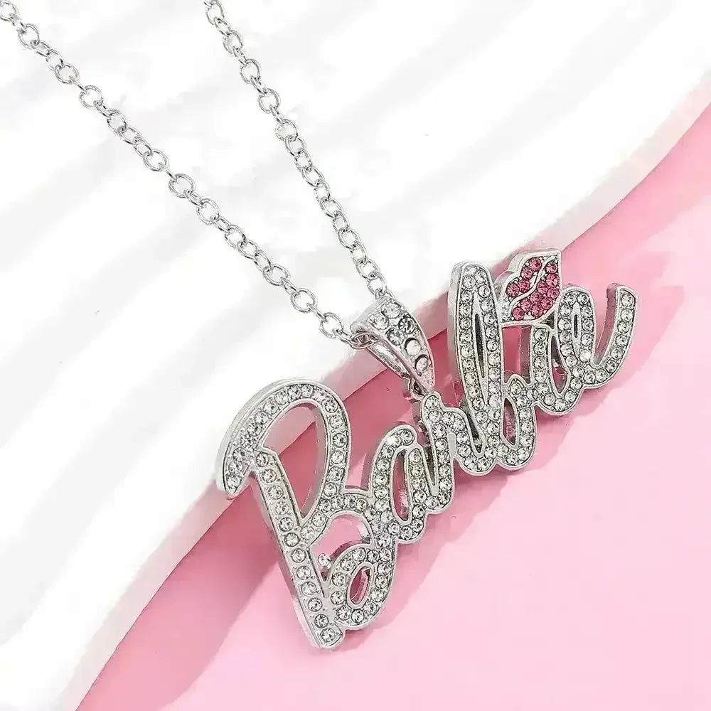 Barbie Sparkling Pendant Necklace - Bear Hugs