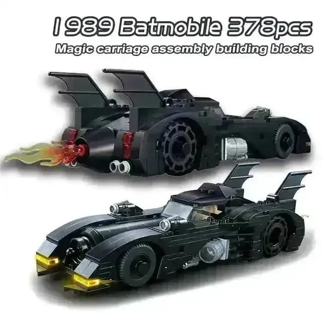 Batmobile 1989 Edition Building Block Set - Bear Hugs