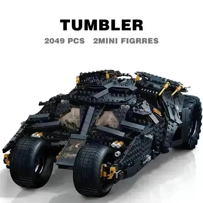 Batmobile & Batpod Tumbler Building Blocks - Bear Hugs