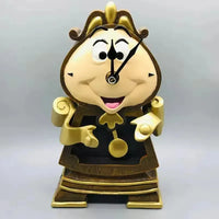 Beauty And The Beast Cogsworth Clock & Lumiere Candle Figurines - Bear Hugs