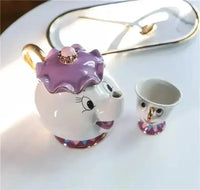 Beauty And The Beast Mrs. Potts & Chip Tea Cup - Bear Hugs