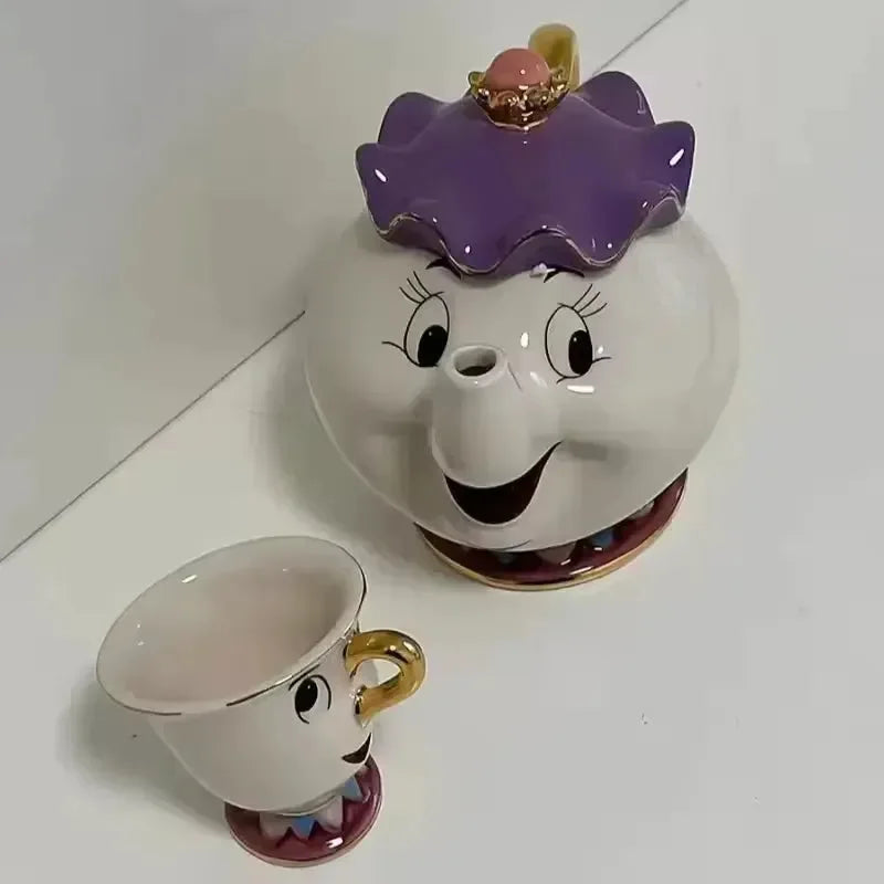 Beauty And The Beast Mrs. Potts & Chip Tea Cup - Bear Hugs