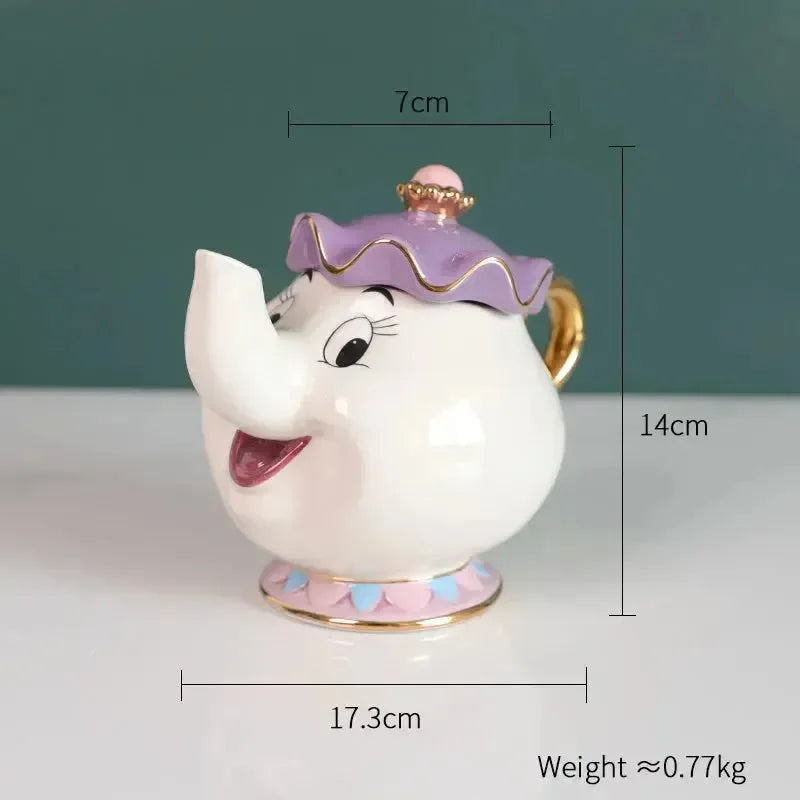 Beauty And The Beast Mrs. Potts & Chip Tea Cup - Bear Hugs