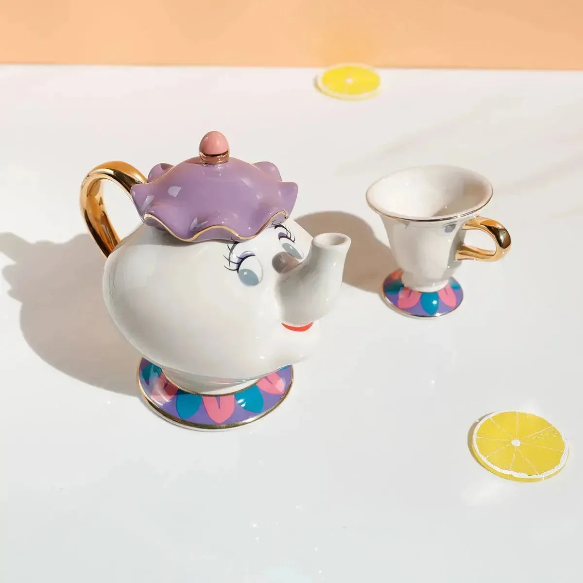 Beauty And The Beast Mrs. Potts & Chip Tea Cup - Bear Hugs