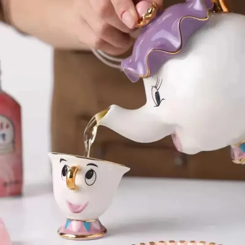 Beauty And The Beast Mrs. Potts & Chip Tea Cup - Bear Hugs