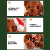 Belkie Premium Christmas Teddy Bear (65 cm) - Bear Hugs