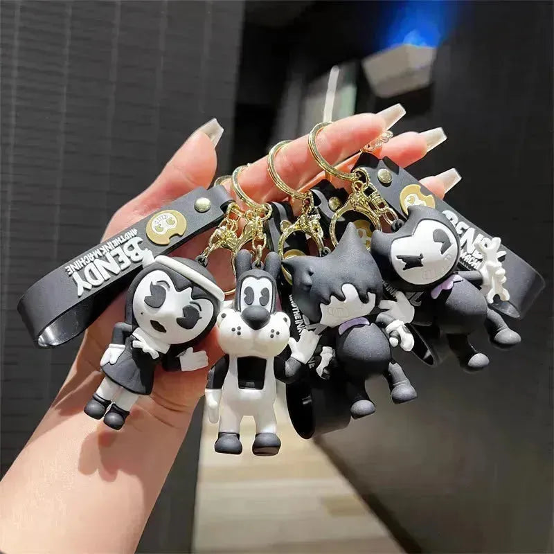 Bendi and The Ink Machine 3D Keychain - Bear Hugs