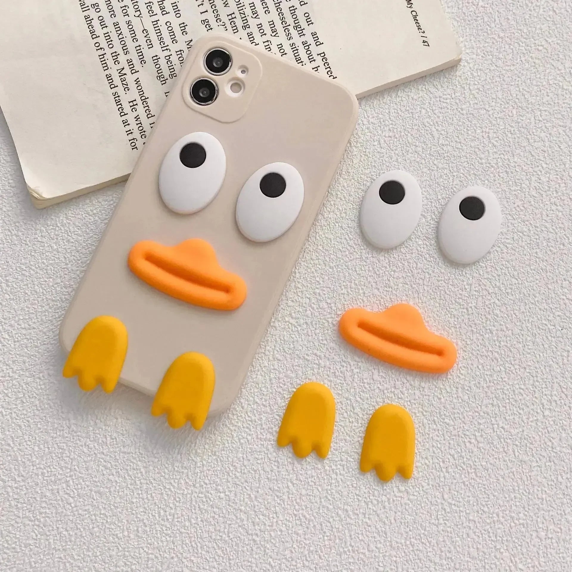 Big Mouth Duck Funny Case (For iPhones) - Bear Hugs