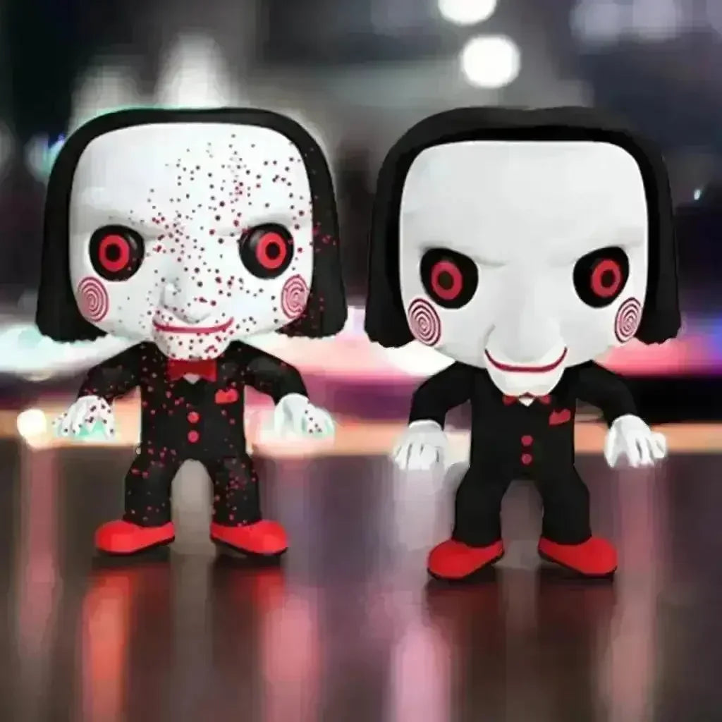 Billy the Puppet & Ghostface POP Action Figure - Bear Hugs