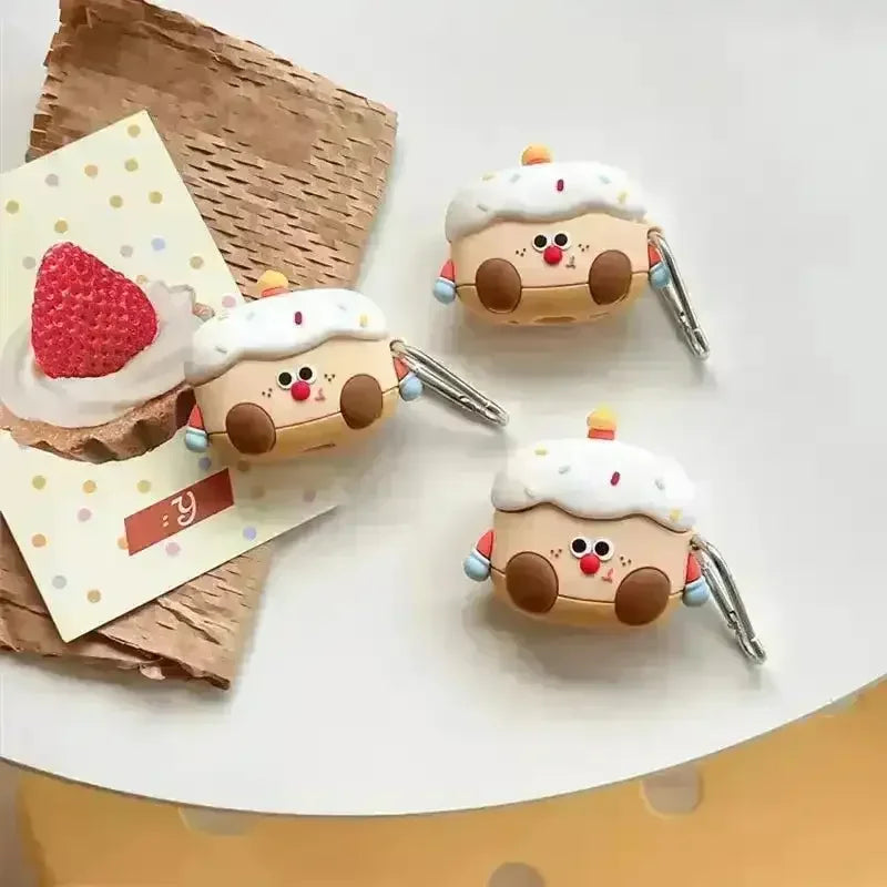 Birthday Cake Case (For Airpods) - Bear Hugs