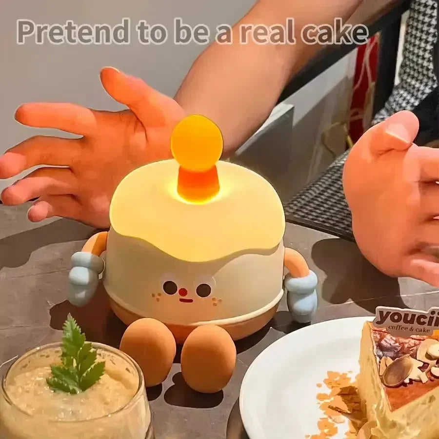 Birthday Cake Night Lamp - Bear Hugs