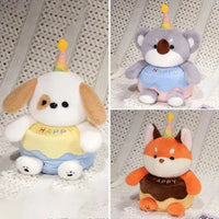 Birthday Jamboree Singing Animals Plush (30 cm) - Bear Hugs