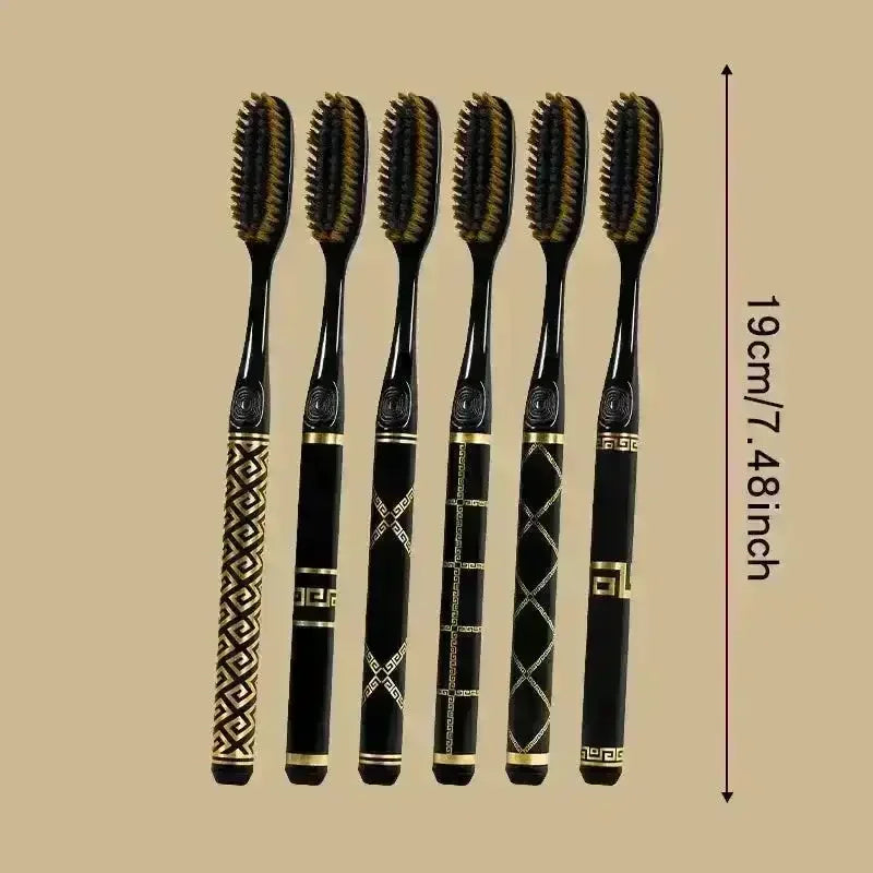 Black and Gold Luxury Toothbrush Set - Bear Hugs