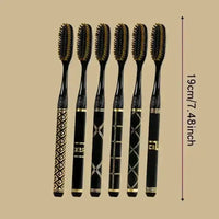 Black and Gold Luxury Toothbrush Set - Bear Hugs