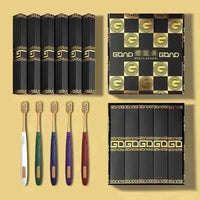 Black Gold Luxe Premium Toothbrush Set - Bear Hugs