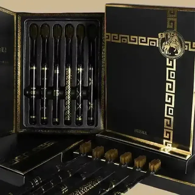 Black Gold Luxury Toothbrush Set - Bear Hugs