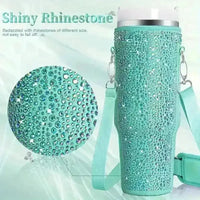 Bling Rhinestone Neoprene Bag (For Stanley 40 oz) - Bear Hugs