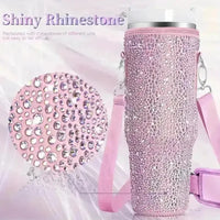 Bling Rhinestone Neoprene Bag (For Stanley 40 oz) - Bear Hugs