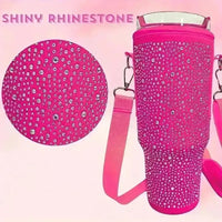 Bling Rhinestone Neoprene Bag (For Stanley 40 oz) - Bear Hugs