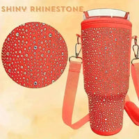Bling Rhinestone Neoprene Bag (For Stanley 40 oz) - Bear Hugs