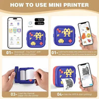 Blocks Print Thermal Printer - Bear Hugs